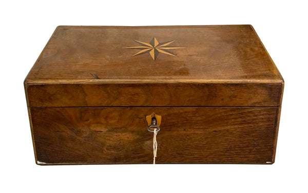 antique sewing box 1835