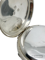 A Beautiful Solid Silver John Forrest HM Silver Dial 1897 Fusee Pocket Watch