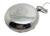 A Nice Working 1878 Silver Cased Fusee Pocket Watch Barnly & Rust of Hull