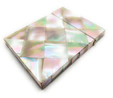19th Century Mother of Pearl Calling Card Case With Vintage Cards.