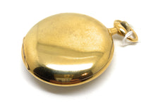 Gold Plated Painted Dial Open Faced 70mm Goliath Doxa Pocket Watch